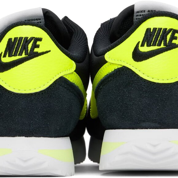 Nike Cortez Basic Black / Yellow DZ2795-003 Mens Sz 10.5 (10) Shoes Sneakers New - Picture 11 of 14